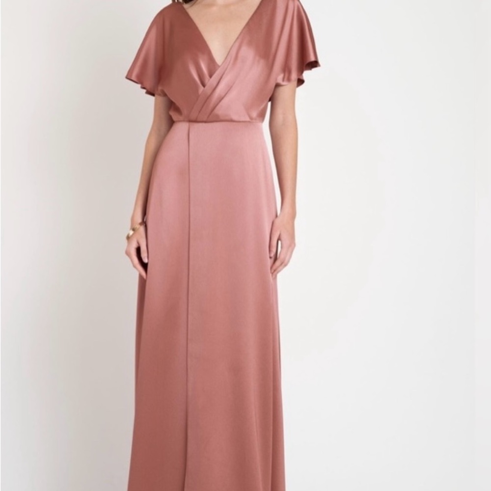 Jenny Yoo Raya Wild Rose Satin Dress, Bridesmaid Dress